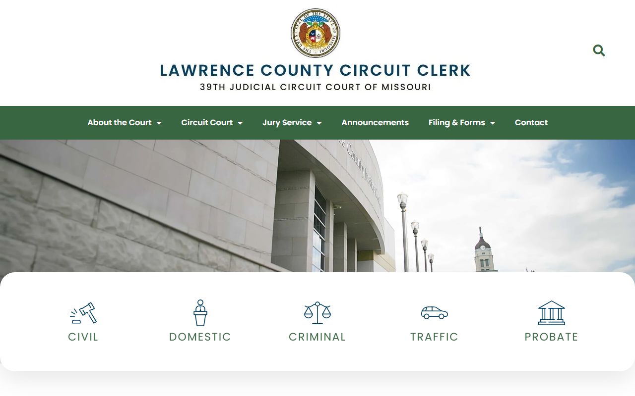 Lawrence County Sheriff's Office criminal records resource